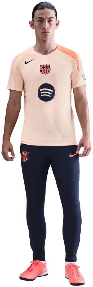 Vyriški marškinėliai Nike FC Barcelona Strike Third oranžinė HM3344 808 (2XL)