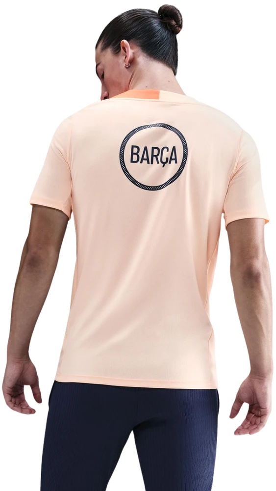 Vyriški marškinėliai Nike FC Barcelona Strike Third oranžinė HM3344 808 (2XL)