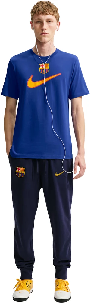 Vyriški marškinėliai Nike FC Barcelona Swoosh mėlyna IQ5042 455 (2XL)