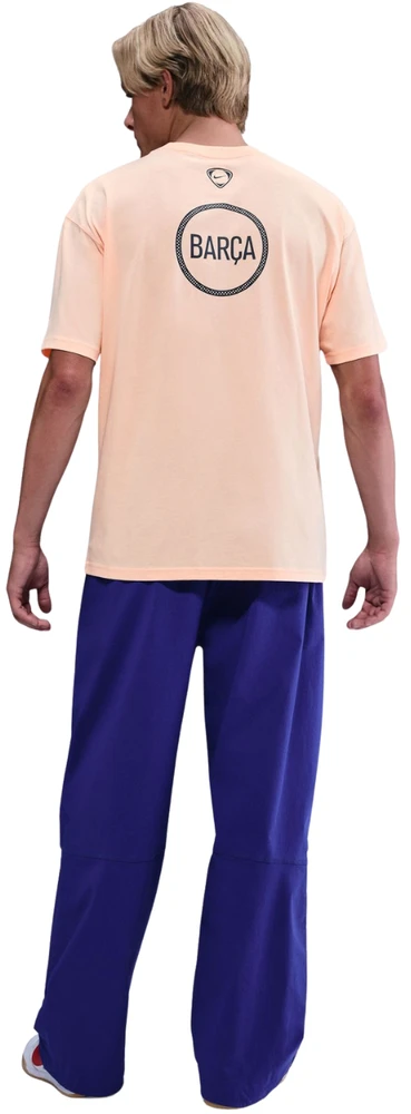 Vyriški marškinėliai Nike FC Barcelona T90 Remix oranžinė HQ8388 807 (L)