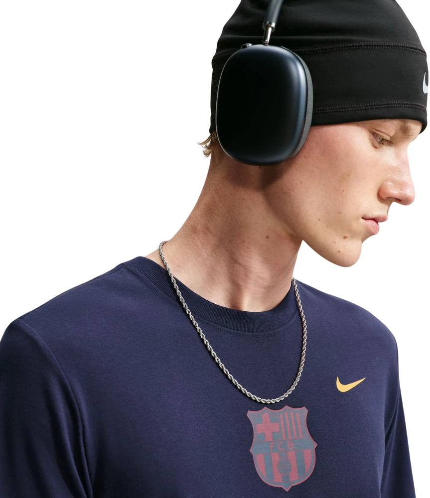 Vyriški marškinėliai Nike FC Barcelona tamsiai mėlyna IQ5030 498 (L)