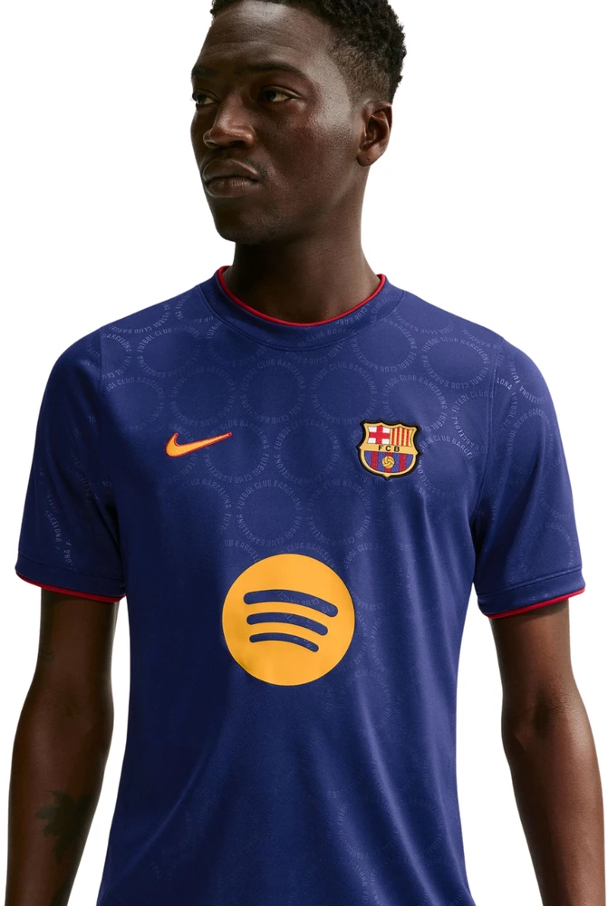Vyriški marškinėliai Nike FC Barcelona Third tamsiai mėlyna II6704 498 (L)