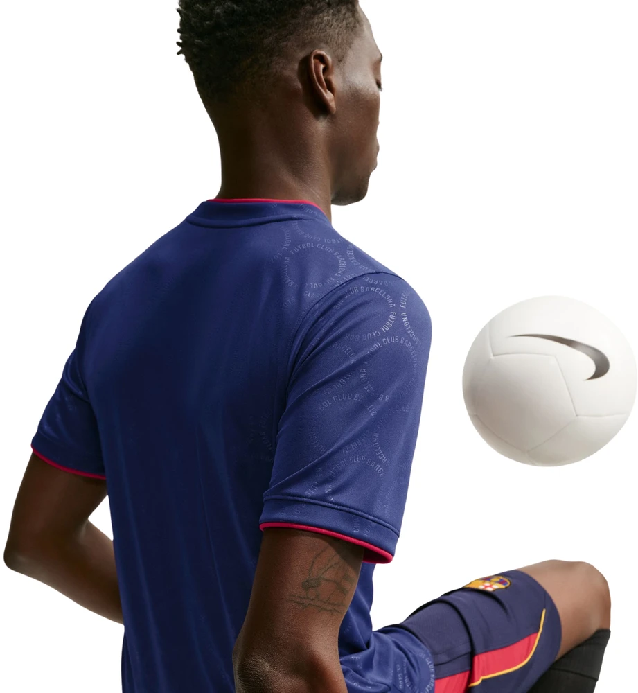 Vyriški marškinėliai Nike FC Barcelona Third tamsiai mėlyna II6704 498 (L)