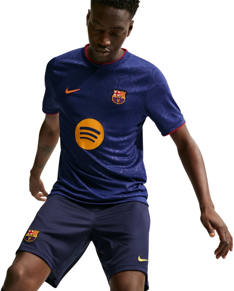 Vyriški marškinėliai Nike FC Barcelona Third tamsiai mėlyna II6704 498 (L)
