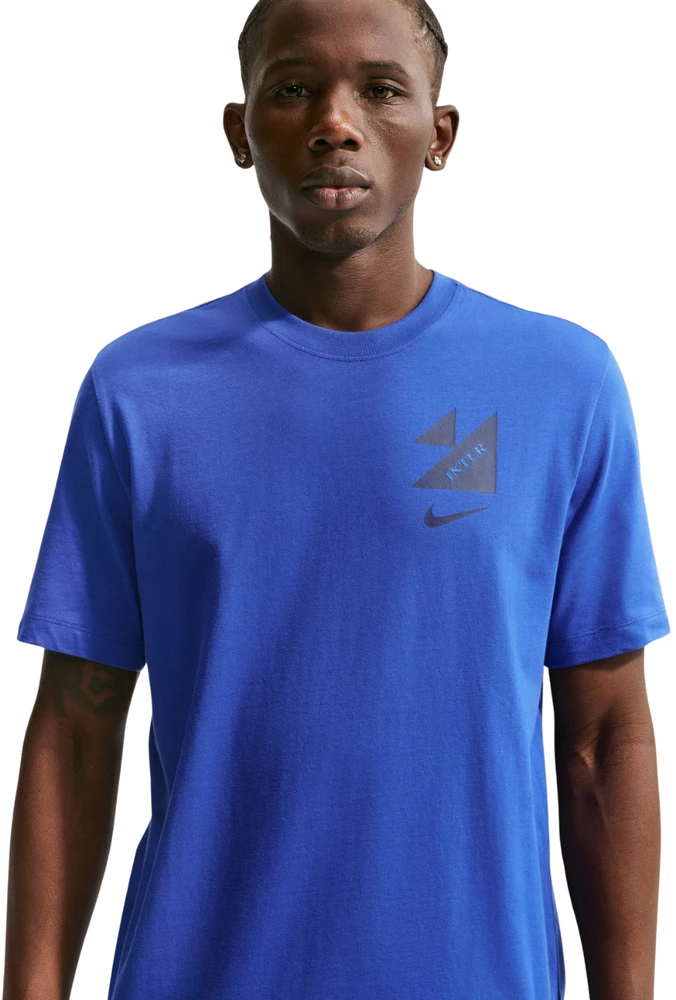 Vyriški marškinėliai Nike Inter Mediolan Club mėlyna IM1687 438 (XL)