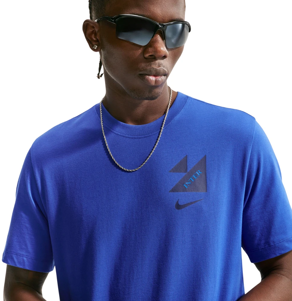 Vyriški marškinėliai Nike Inter Mediolan Club mėlyna IM1687 438 (XL)