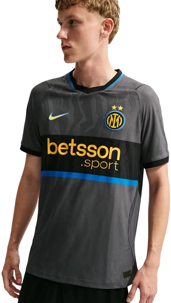 Vyriški marškinėliai Nike Inter Mediolan Match 2026/27 pilka II6640 069 (XL)