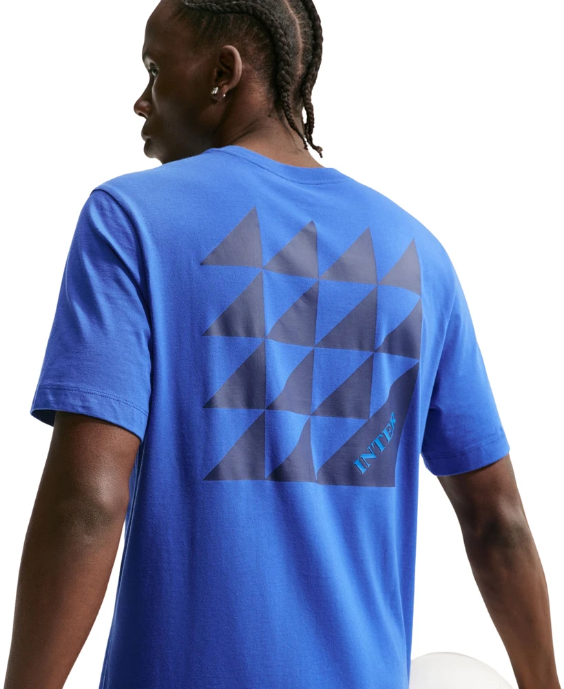 Vyriški marškinėliai Nike Inter Mediolan Club mėlyna IM1687 438 (XL)