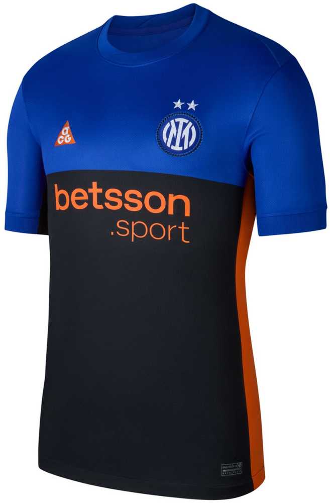 Vyriški marškinėliai Nike Inter Mediolan 2026 Stadium SE juoda-mėlyna IM6998 413 (XL)