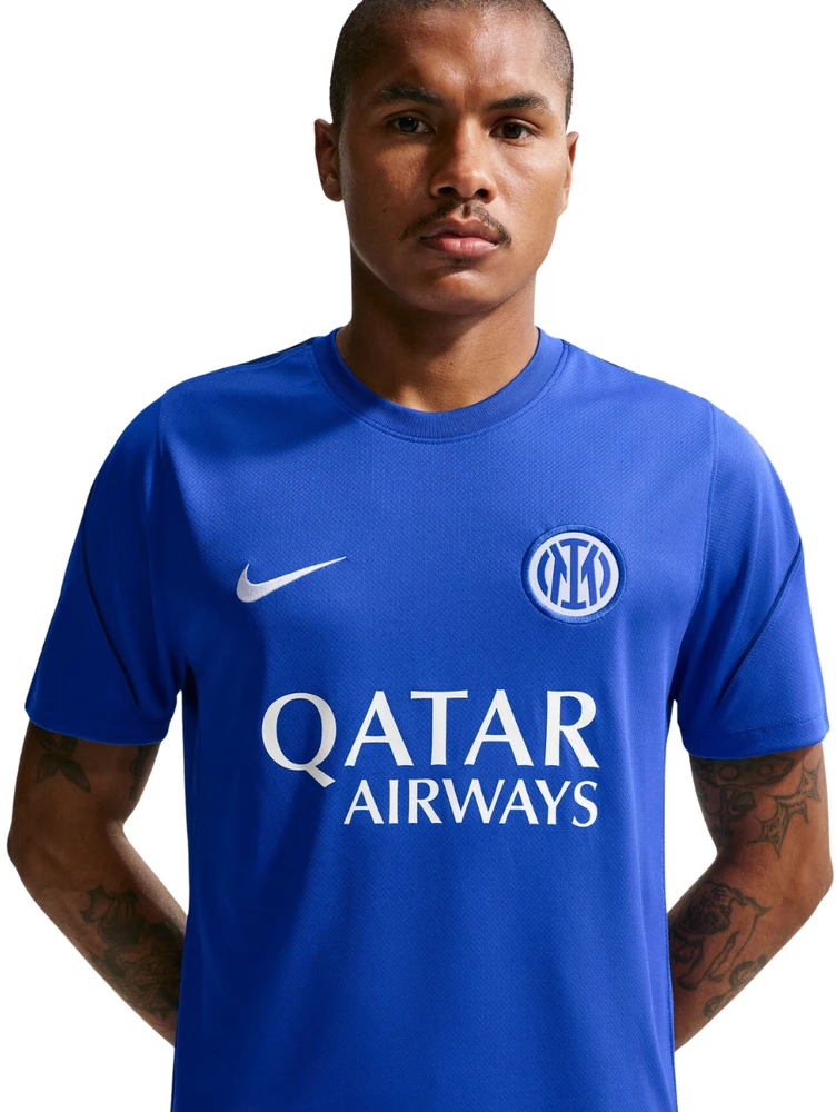Vyriški marškinėliai Nike Inter Milan Strike mėlyna II2289 439 (M)
