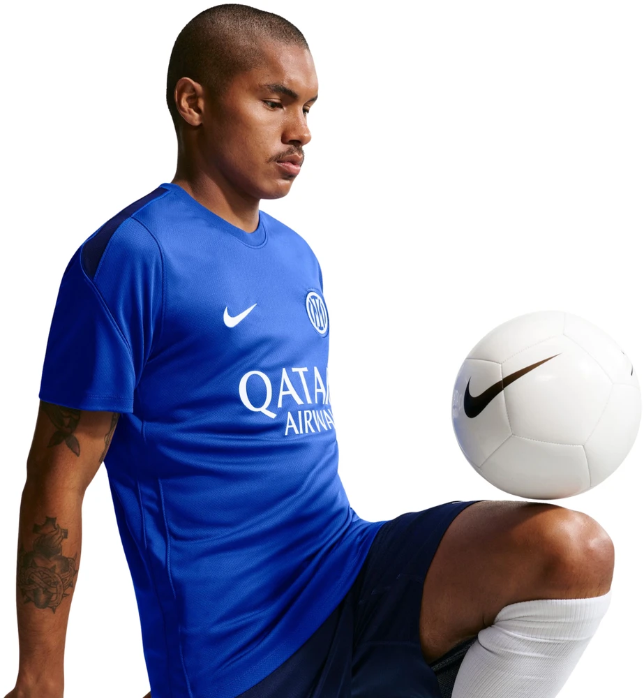 Vyriški marškinėliai Nike Inter Milan Strike mėlyna II2289 439 (M)