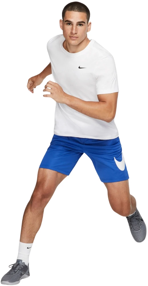 Vyriški marškinėliai Nike Nk Df Te Dfc Crew Solid balta AR6029 100 (L)