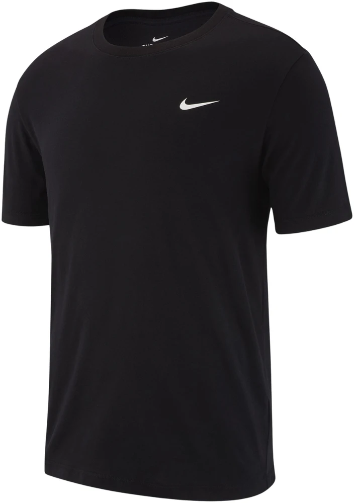 Vyriški marškinėliai Nike Nk Df Te Dfc Crew Solid juoda AR6029 010 (2XL)