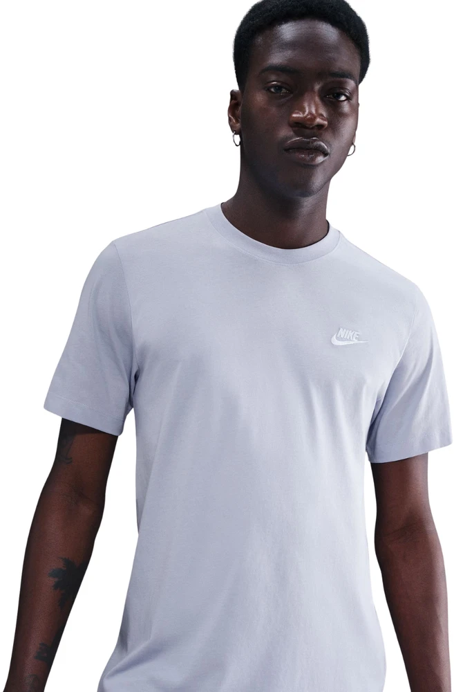 Vyriški marškinėliai Nike Nsw Club Tee lawendowa AR4997 057 (S)
