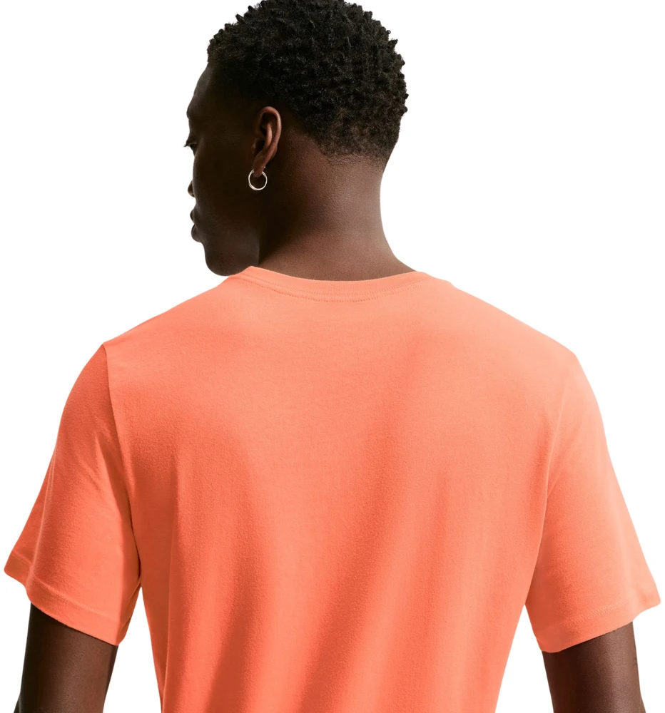 Vyriški marškinėliai Nike Nsw Tee Icon Futura oranžinė AR5004 835 (M)
