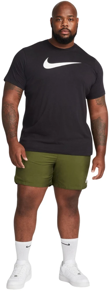 Vyriški marškinėliai Nike Nsw Tee Icon Swoosh juoda DC5094 010 (2XL)