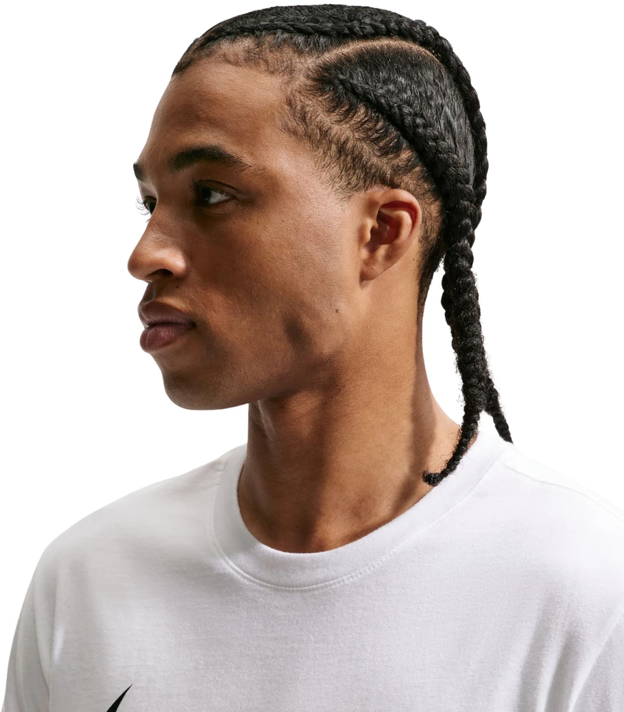 Vyriški marškinėliai Nike Nsw Tee Icon Swoosh balta DC5094 100 (S)