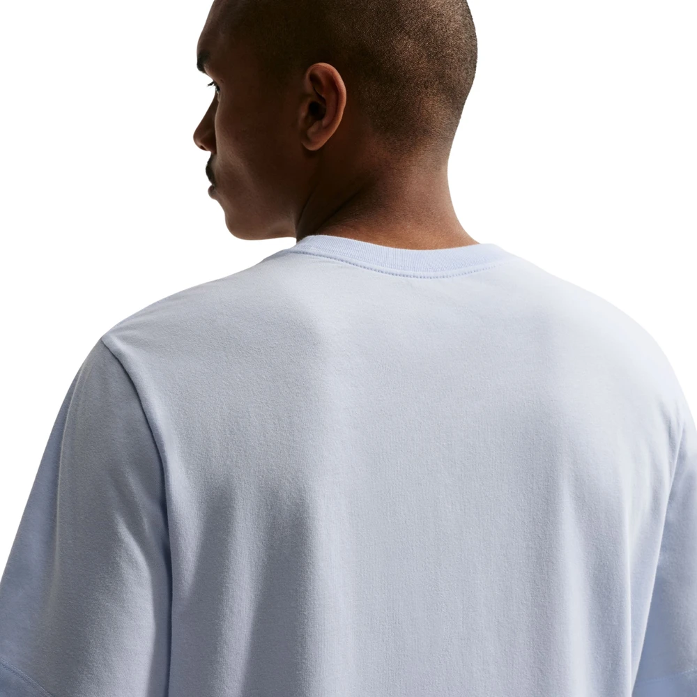 Vyriški marškinėliai Nike Nsw Tee Icon Swoosh melsva DC5094 408 (S)