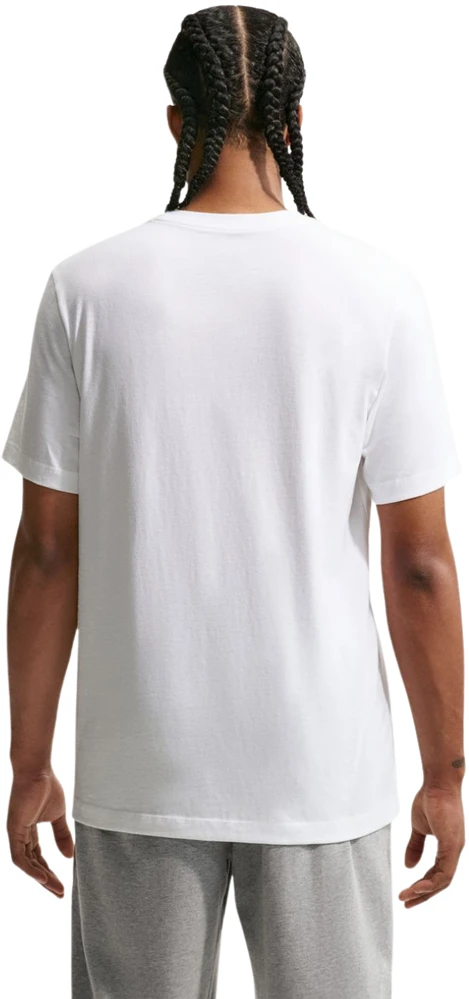 Vyriški marškinėliai Nike Nsw Tee Icon Swoosh balta DC5094 100 (S)