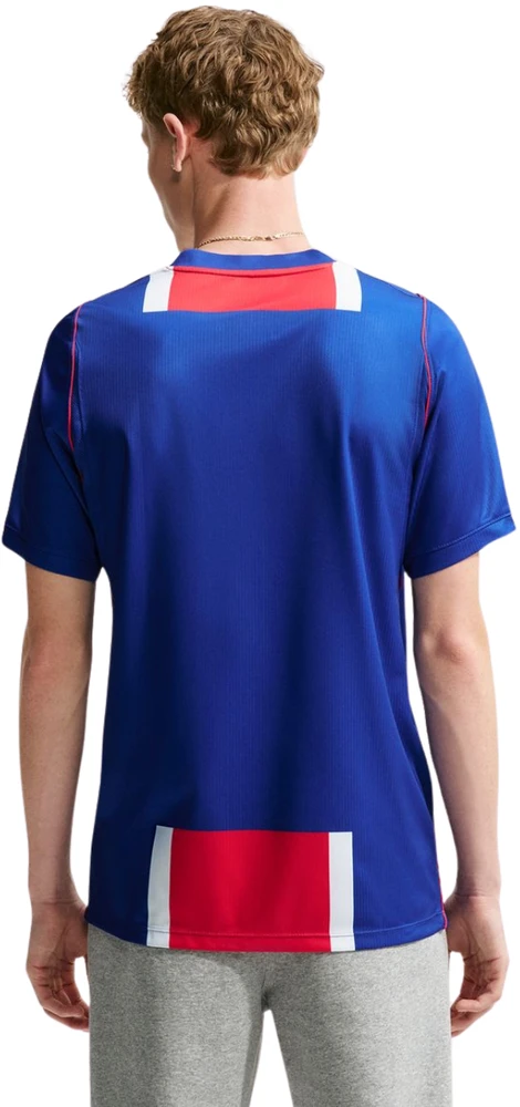 Vyriški marškinėliai Nike Paris Saint-Germain 2026/27 Stadium Home mėlyna-raudona II1885 417 (L)