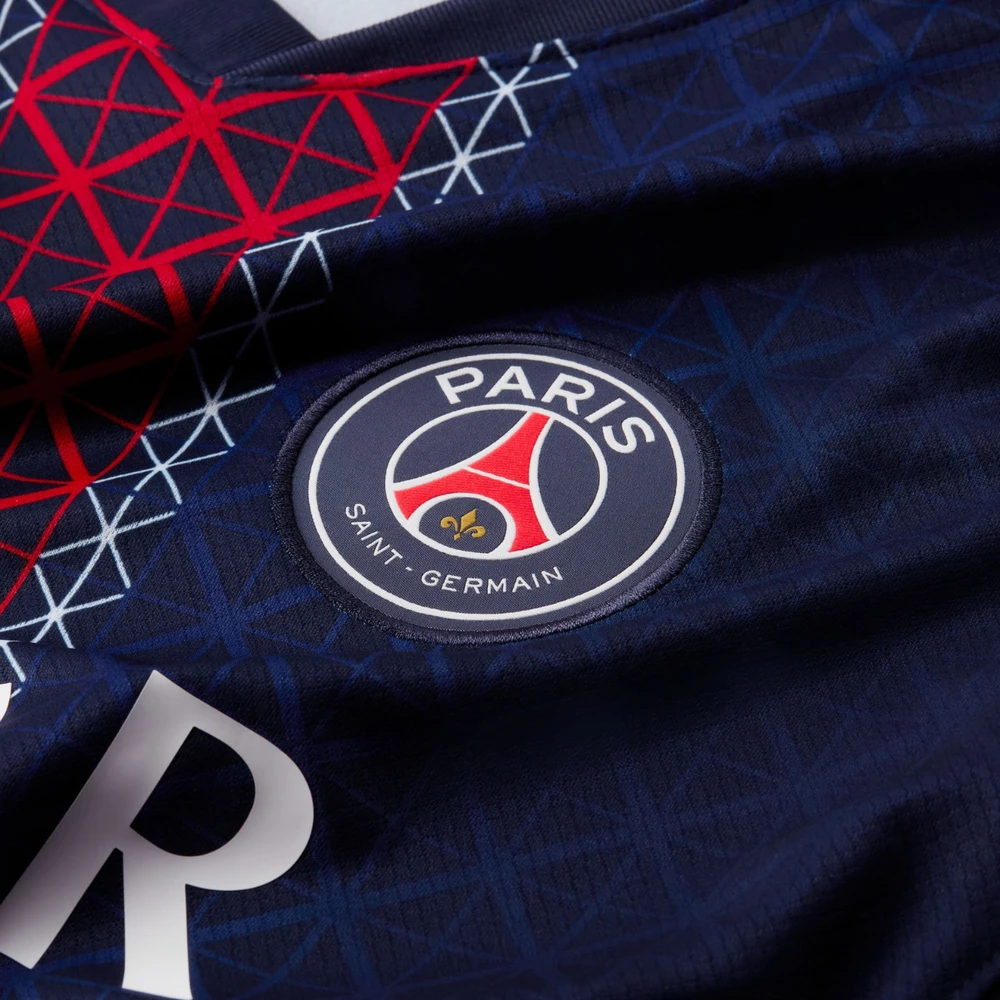 Vyriški marškinėliai Nike PSG Dri-Fit Jersey SS Stadium Home tamsiai mėlyna HJ4593 411 (2XL)