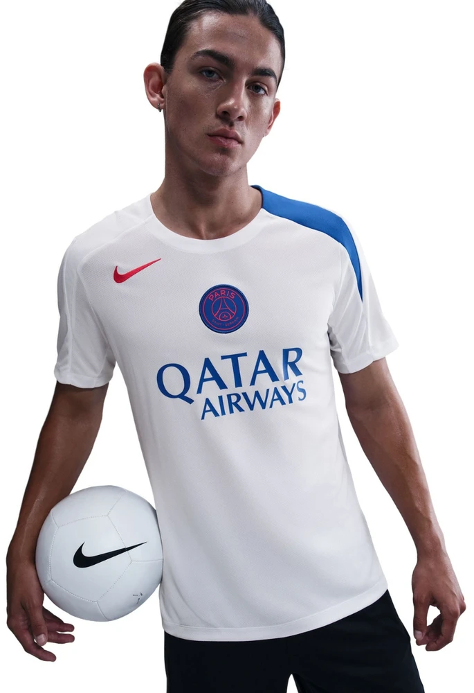 Vyriški marškinėliai Nike PSG Strike Third balta HM3345 101 (XL)