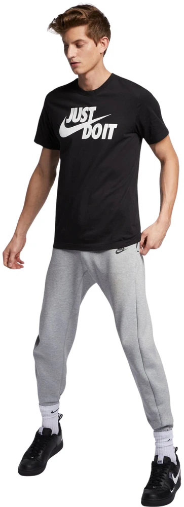 Vyriški marškinėliai Nike Tee Just do It Swoosh juoda AR5006 011 (M)