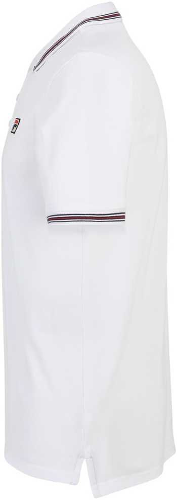 Fila Holdings Vyriški marškinėliai polo Fila Lubbeek balta FAM0898 10001 (XL)