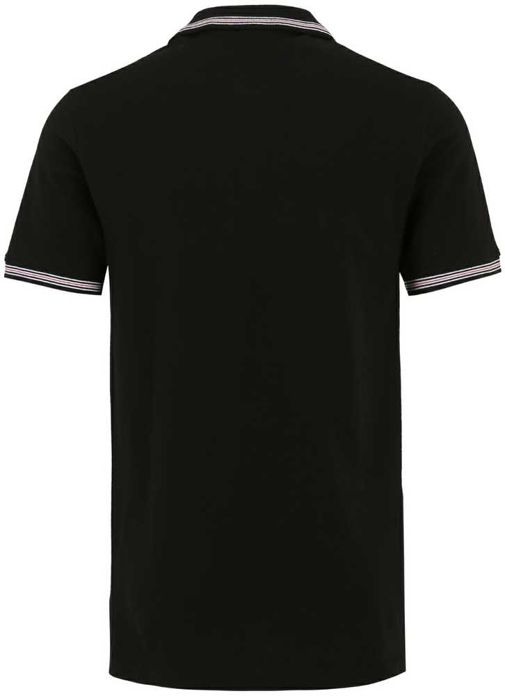 Fila Holdings Vyriški marškinėliai polo Fila Lubbeek juoda FAM0898 80010 (S)