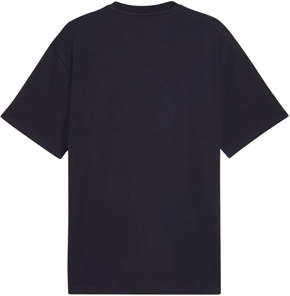 Vyriški marškinėliai Puma ESS Elevated Relaxed Tee tamsiai mėlyna 692018 16 (S)