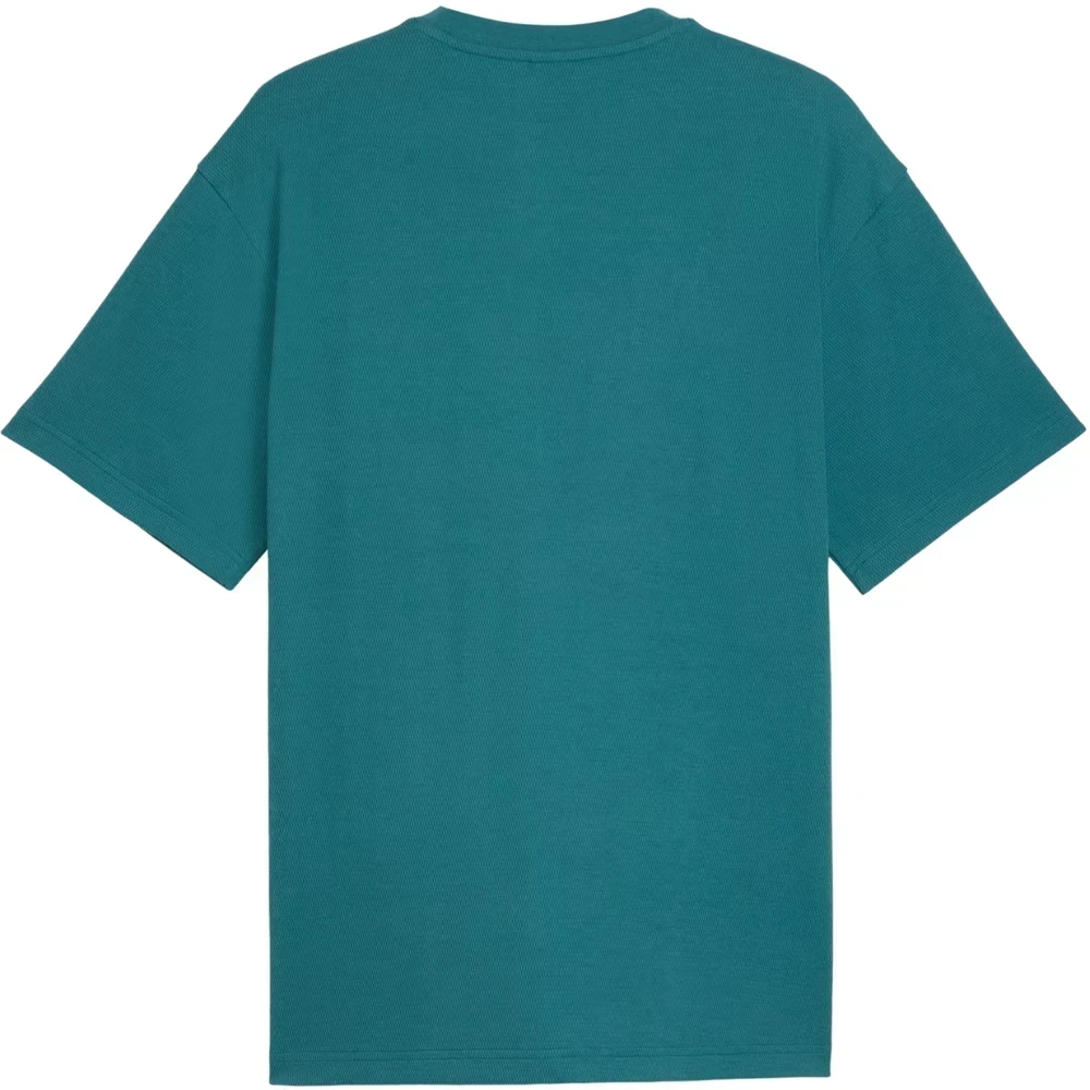 Vyriški marškinėliai Puma ESS Elevated Relaxed Tee žalia 692018 41 (2XL)