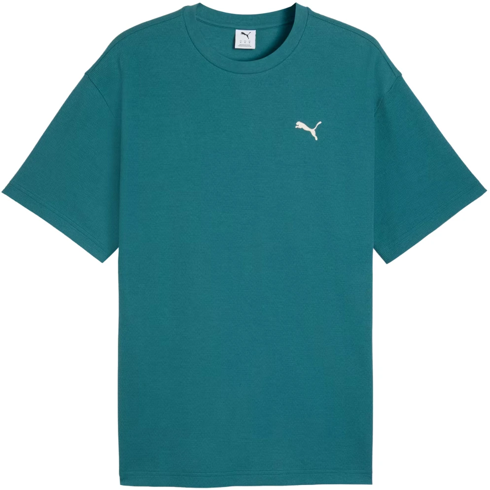 Vyriški marškinėliai Puma ESS Elevated Relaxed Tee žalia 692018 41 (M)