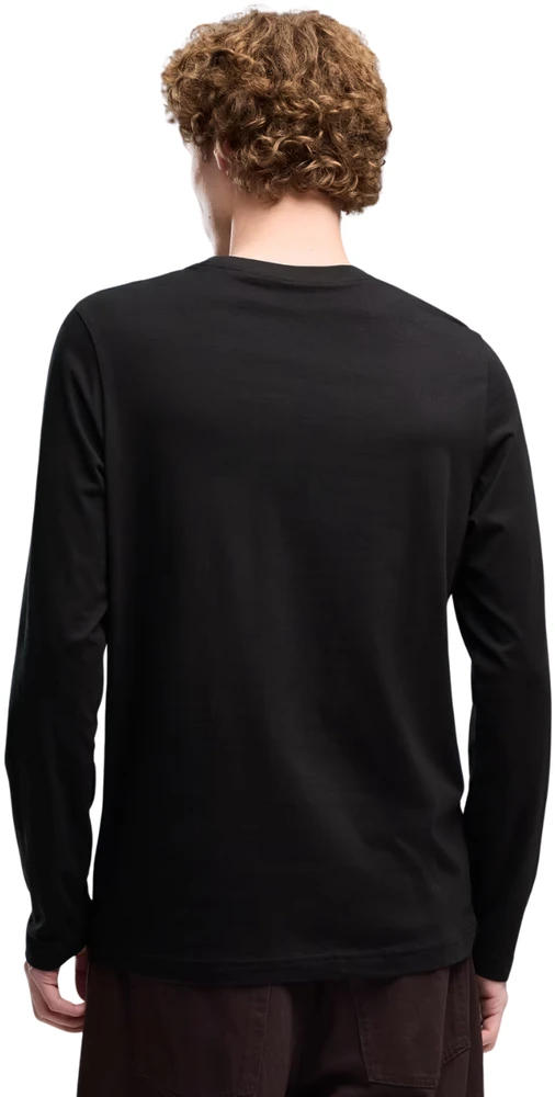 Vyriški marškinėliai Puma ESS No. 1 Logo Longsleeve Tee juoda 682546 01 (M)