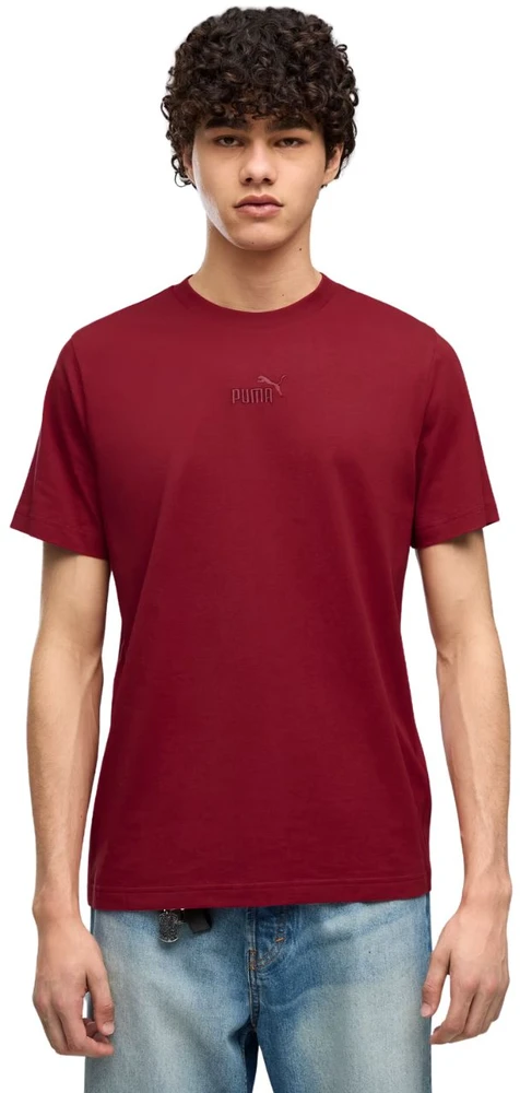 Vyriški marškinėliai Puma ESS Small No.1 Logo Tee bordinė 692912 23 (S)
