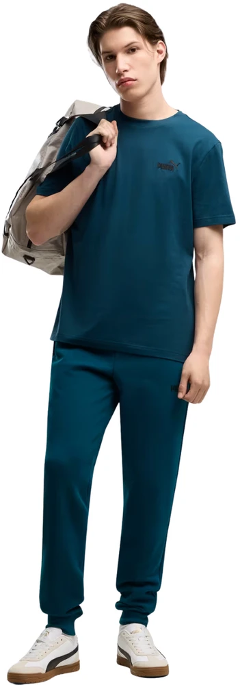 Vyriški marškinėliai Puma ESS Small No.1 Logo Tee(s) turkusowa 682535 36 (2XL)
