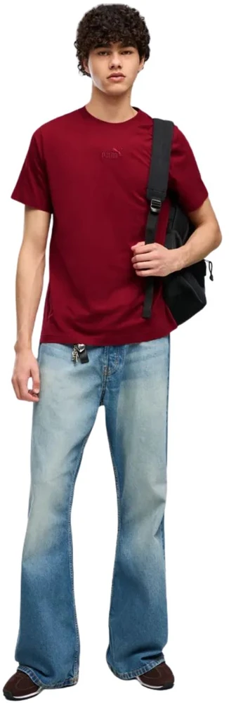 Vyriški marškinėliai Puma ESS Small No.1 Logo Tee bordinė 692912 23 (S)