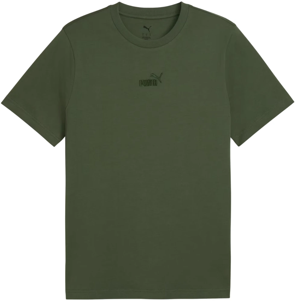 Vyriški marškinėliai Puma ESS Small No.1 Logo centered Tee ciemnozielona 692912 86 (XL)