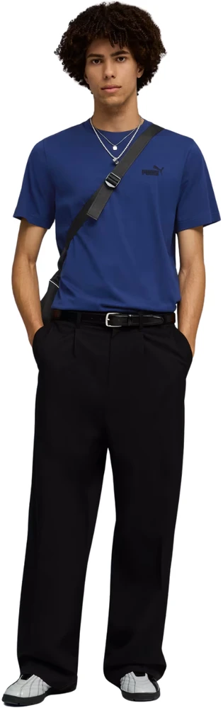 Vyriški marškinėliai Puma ESS Small No.1 Logo Tee(s) tamsiai mėlyna 682535 47 (M)