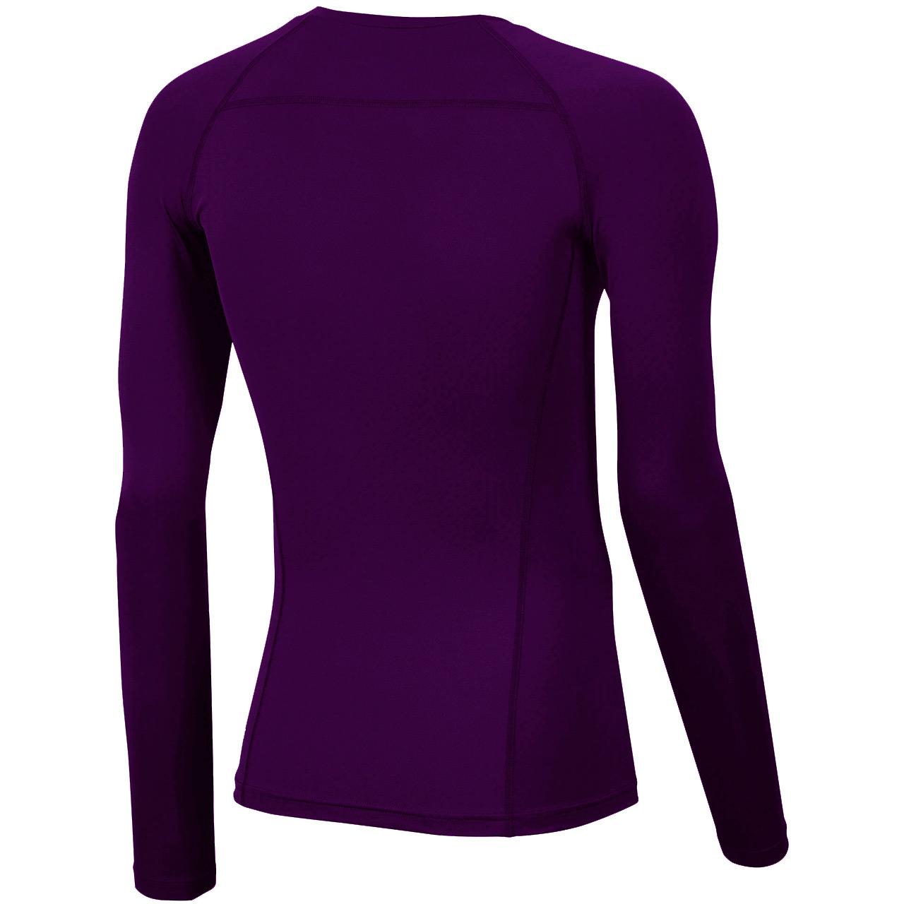 Puma LIGA Baselayer LS vyriški marškinėliai violetiniai 655920 10 (M)