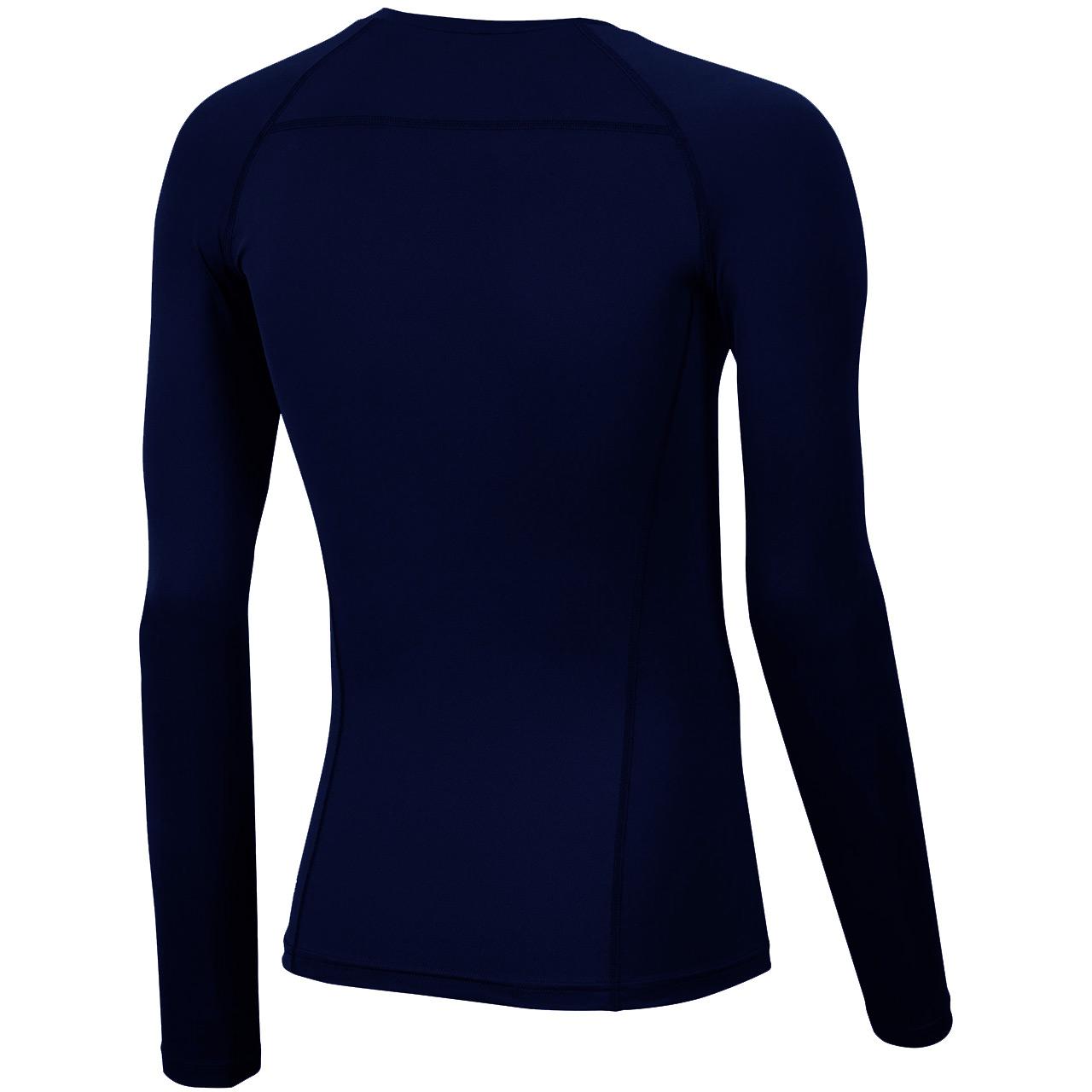 Puma LIGA Baselayer LS vyriški marškinėliai tamsiai mėlyni 655920 20 (XL)