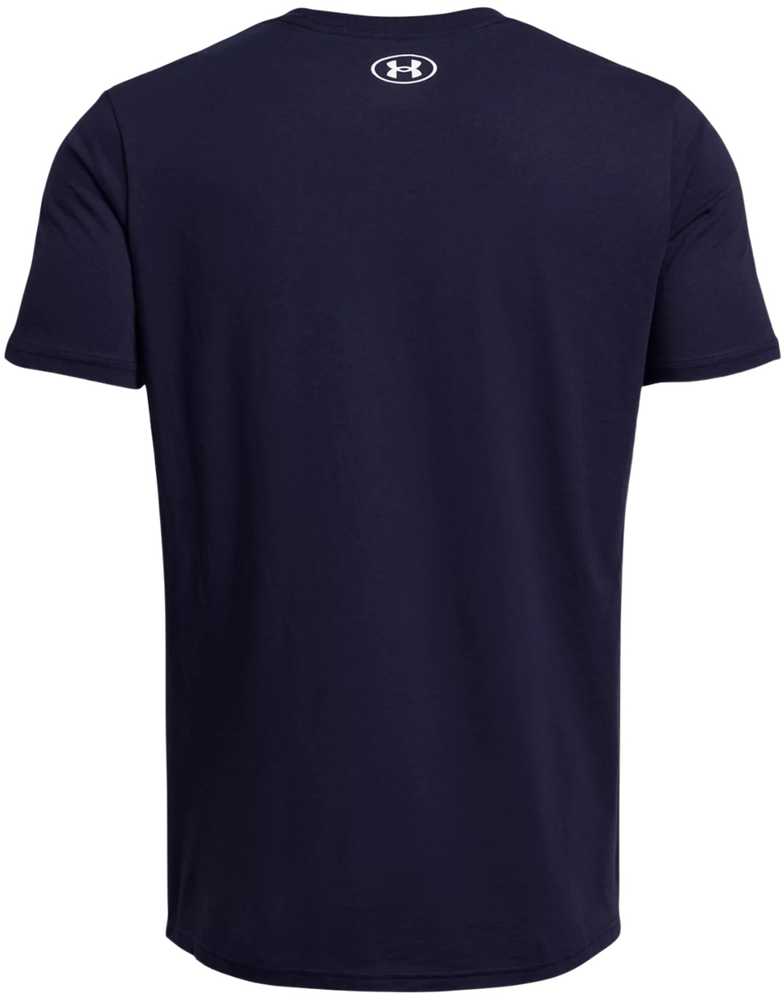 Vyriški marškinėliai Under Armour Camo Chest Stripe tamsiai mėlyna 1376830 410 (M)