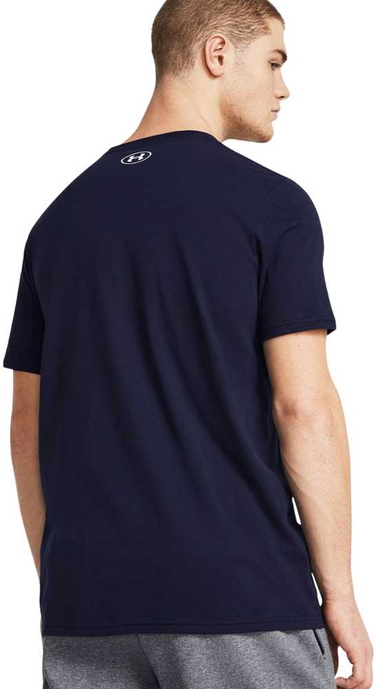Vyriški marškinėliai Under Armour Camo Chest Stripe tamsiai mėlyna 1376830 410 (M)