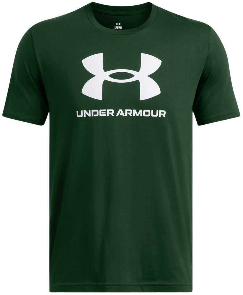 Vyriški marškinėliai Under Armour Sportstyle Logo žalia 1382911 301 (S)