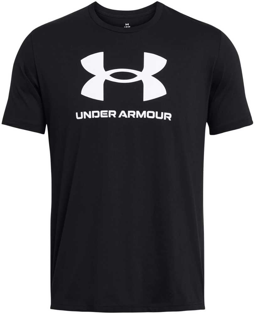 Vyriški marškinėliai Under Armour Sportstyle Logo juoda 1382911 001 (S)