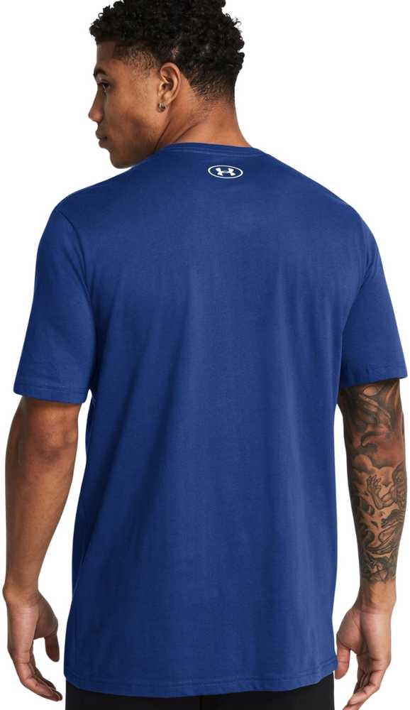 Vyriški marškinėliai Under Armour Sportstyle Logo ciemnoniebieska 1382911 432 (S)