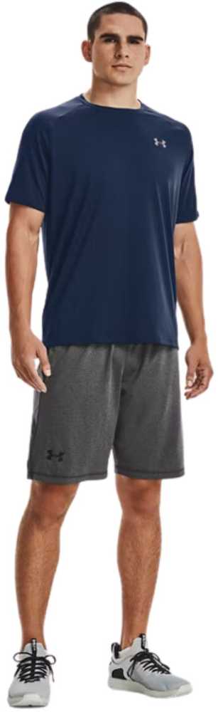 Vyriški marškinėliai Under Armour Tech 2.0 SS tamsiai mėlyna 1326413 408 (M)