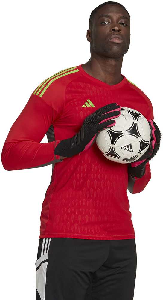 Vyriški vartininko marškinėliai „Adidas Tiro 23 Competition“ ilgomis rankovėmis raudona HL0007 (XL)