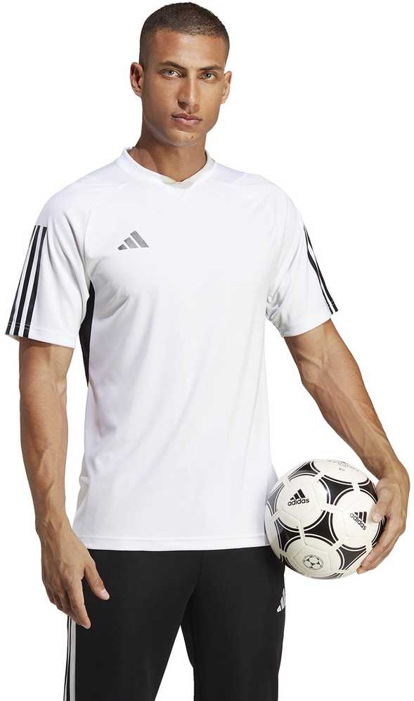 Vyrų „Adidas Tiro 23 Competition“ megztinis baltas ir juodas IC4565 (S)