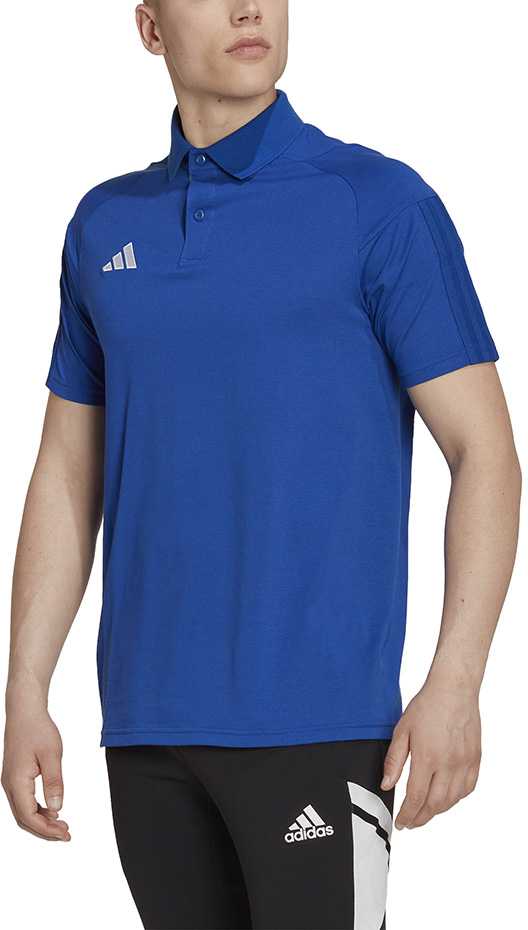 Vyrų „Adidas Tiro 23 Competition Polo“ mėlynas HU1342 (S)