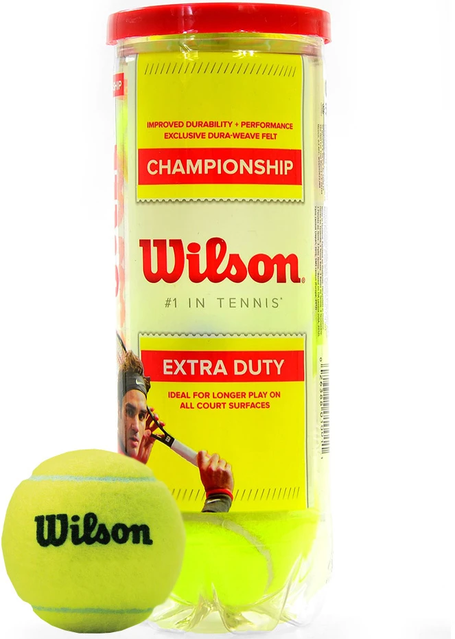 Teniso kamuoliukai WILSON CHAMPIONSHIP 3vnt WRT100101
